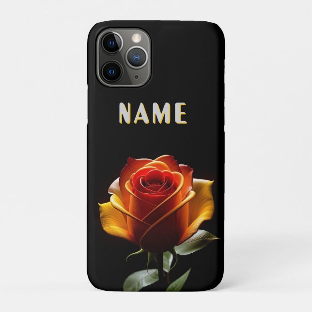 Coques Case-Mate iPhone Fleur éclatante aux accents néon (Dos)