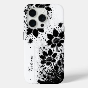Coque Case-Mate iPhone Fleur éclatée d'encre