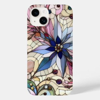 Coque Case-Mate iPhone Fleur en vitrail 