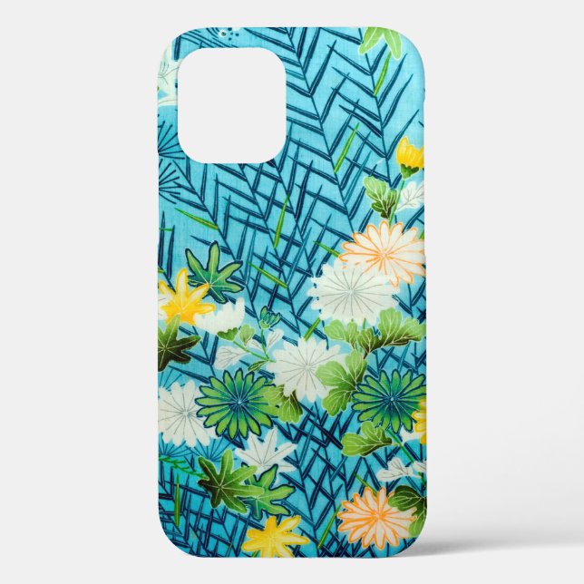 Coques Case-Mate iPhone Fleur et feuille, design japonais (Verso)