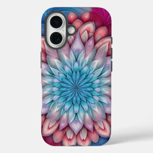 Coque Pour iPhone 16 Fleur fractale