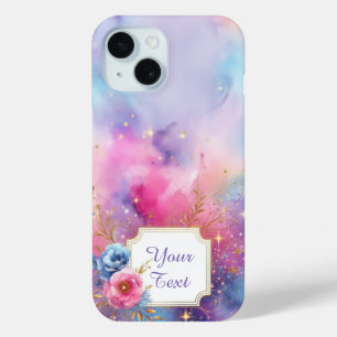 Coque Case-Mate iPhone Fleur galactique personnalisée
