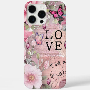 Coque iPhone 16 Pro Max Fleur Inspirante