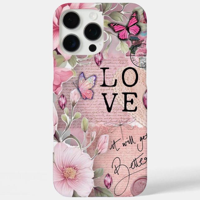 Coques Case-Mate iPhone Fleur Inspirante (Verso)