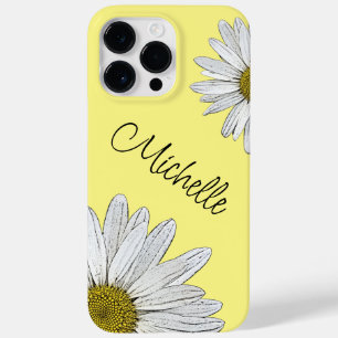 Coque Case-Mate iPhone Fleur Jaune Fleur marron Personnalisé
