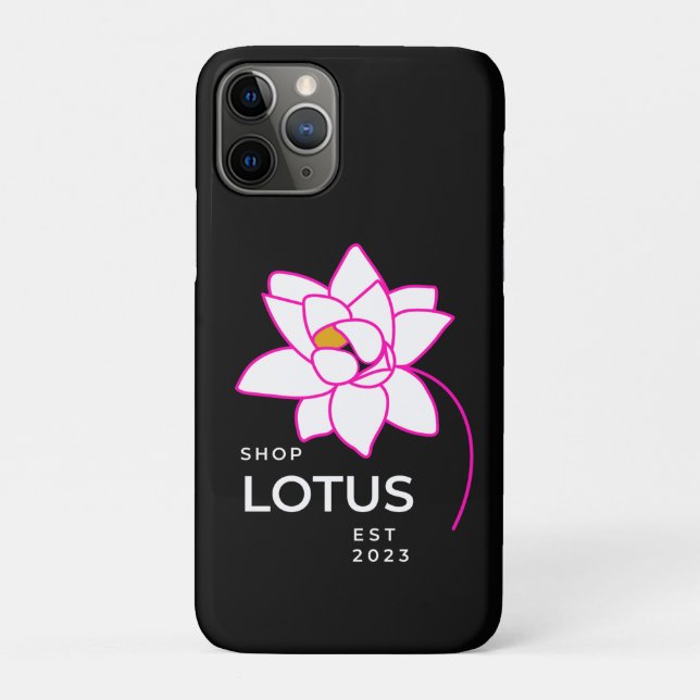 Coques Case-Mate iPhone Fleur LOTUS (Dos)