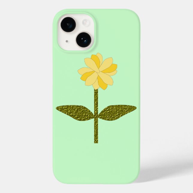 Coques Case-Mate iPhone Fleur marguerite jaune (Verso)