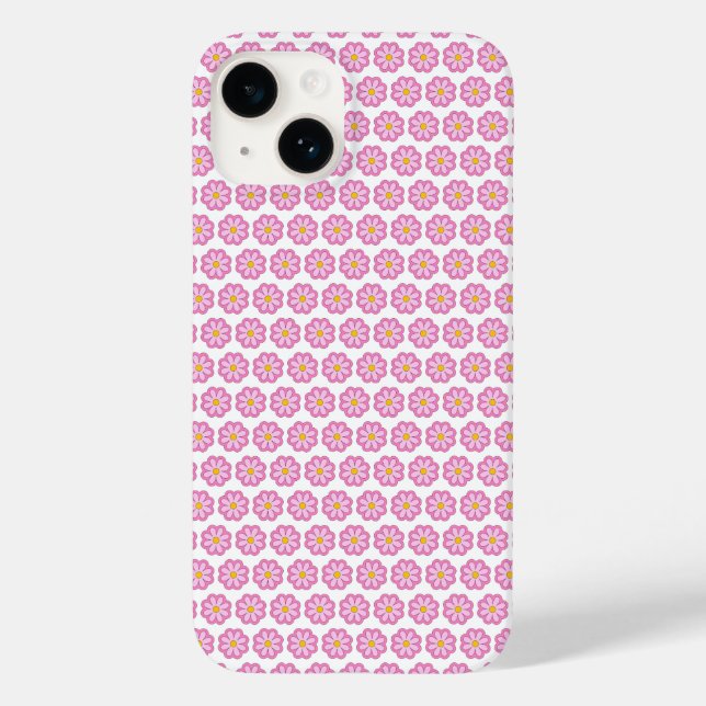 Coques Case-Mate iPhone Fleur marguerite rose mignonne (Verso)
