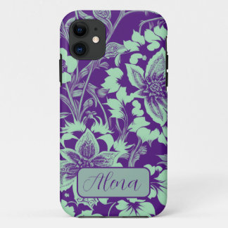 Case-Mate iPhone Case Fleur minimaliste violet style