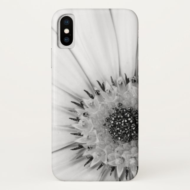 Coques Case-Mate iPhone Fleur monochrome de marguerite africaine (Dos)