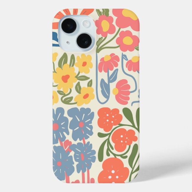 Coques Case-Mate iPhone Fleur multiple - Boho Phone case (Verso)