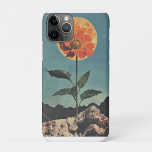 Case-Mate iPhone Case Fleur orange Lune - Charme Boho Vintage (2)