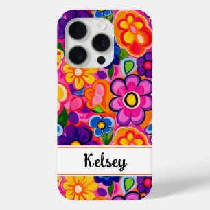 Coque Case-Mate iPhone Fleur personnalisée Rétro Cool