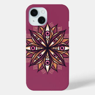 Coque Case-Mate iPhone Fleur psychédélique aux yeux Déplaisants trippants