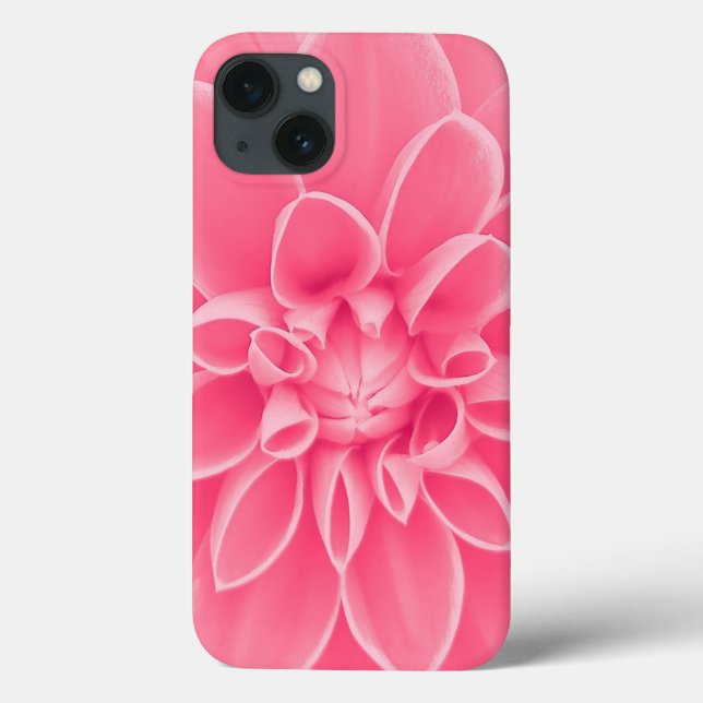 Coques Case-Mate iPhone Fleur rose dahlia (Verso)