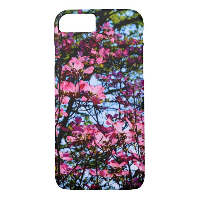 Coques Case-Mate iPhone Fleur rose Dogwood arbre rose fleurs florales rose (Dos)