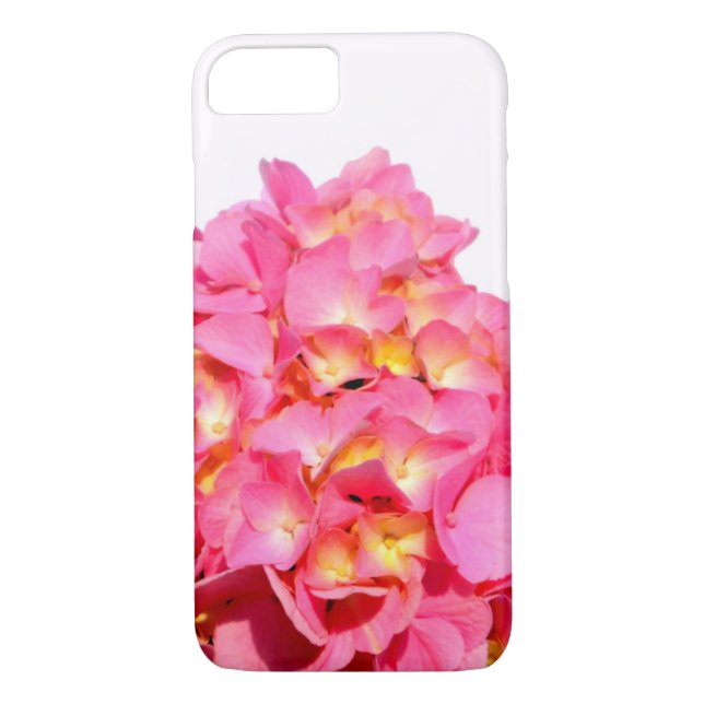 Coques Case-Mate iPhone Fleur rose rose rose Hydrangea (Dos)
