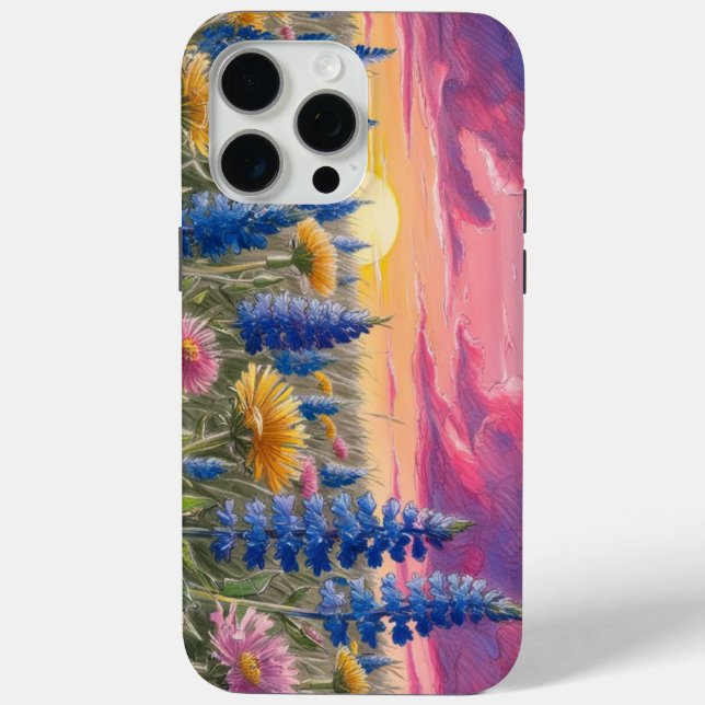 Coques Case-Mate iPhone Fleur sauvage (Verso)