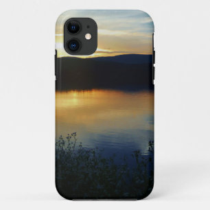 Case-Mate iPhone Case Fleur sauvage, coucher de soleil bleu