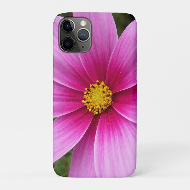 Coques Case-Mate iPhone Fleur sauvage de fleurs Cosmos roses (Dos)
