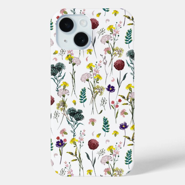 Coques Case-Mate iPhone Fleur Sauvage Vibrante  (Verso)