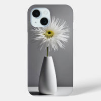 Fleur simple dans le vase