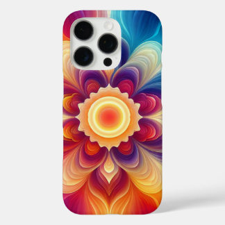 Coque iPhone 16 Pro Fleur solaire