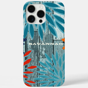 Coques iPhone 16 Pro Max Fleur StarBurst vintage iPhone personnalisé