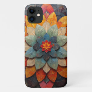 Case-Mate iPhone Case Fleur texturée Mandala Art