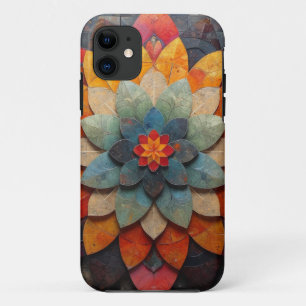 Case-Mate iPhone Case Fleur texturée Mandala Art