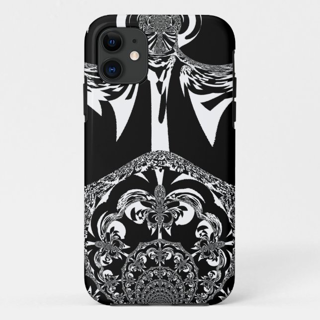 Coques Case-Mate iPhone Fleur tribale (Dos)