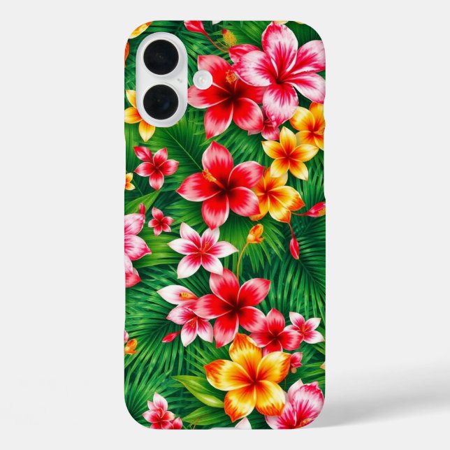 Coques Case-Mate iPhone Fleur tropicale (Verso)