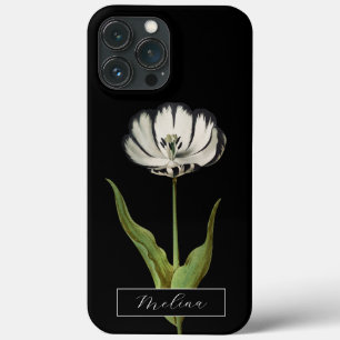 Case-Mate iPhone Case Fleur vintage Botanique Noir et Blanc