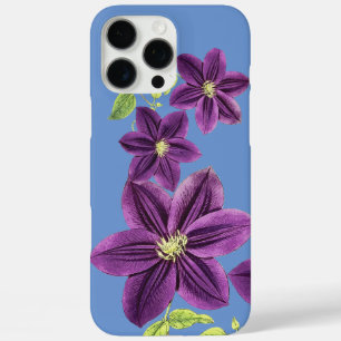 Coque iPhone 16 Pro Max fleur violette