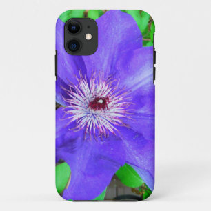 Coque Case-Mate iPhone Fleur violette Clematis