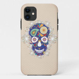 Coques Pour iPhone fleurit l'iphone de crâne