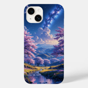 Coque Case-Mate iPhone Fleurit sous un ciel étoilé
