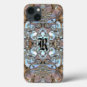 iPhone 13 Case Fleurkin Romance Jolie Monogramme