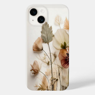 Coque Case-Mate iPhone Fleurs à fleurs séchées pressées