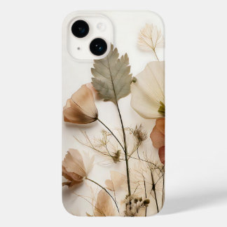 Coque Case-Mate iPhone Fleurs à fleurs séchées pressées