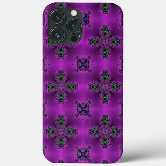 Coques Case-Mate iPhone Fleurs abstraites Artdeco (Verso)