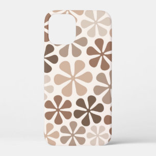 Case-Mate iPhone Case Fleurs Abstraites (B) Crème Brown de Taupe