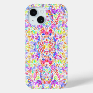Coque Case-Mate iPhone Fleurs abstraites jolies et colorées motifs