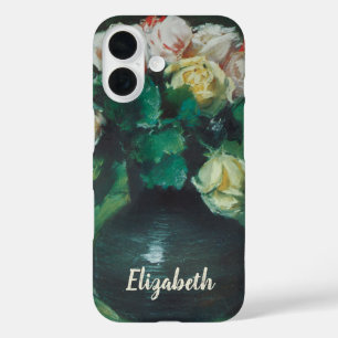 Coque Pour iPhone 16 Fleurs (alias Roses) par William Merritt Chase
