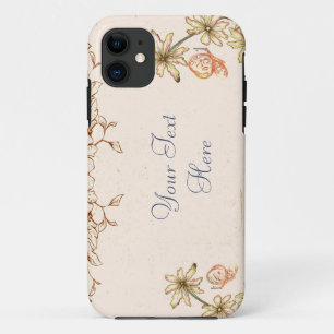 Coques Pour iPhone Fleurs antiques vintages