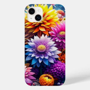Coque Case-Mate iPhone Fleurs aquarelles colorées
