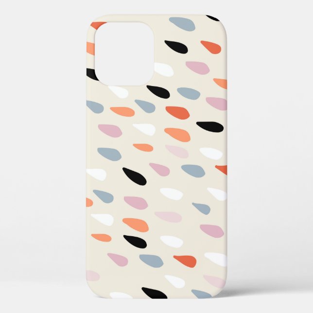 Coques Case-Mate iPhone Fleurs Art Déco : Moderne sans couture (Verso)