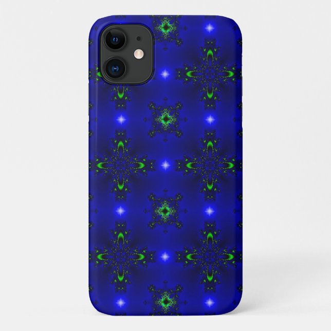 Coques Case-Mate iPhone Fleurs Artdeco dans le style rétro (Dos)