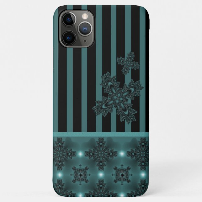 Coques Case-Mate iPhone Fleurs Artdeco dans le style rétro (Dos)
