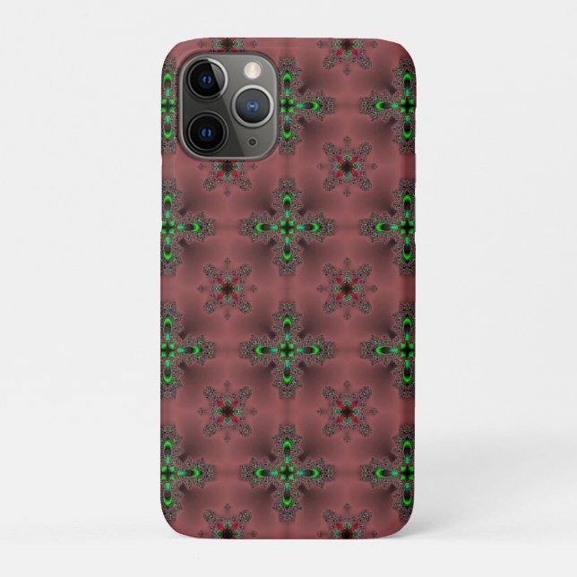 Coques Case-Mate iPhone Fleurs Artdeco dans le style rétro (Dos)